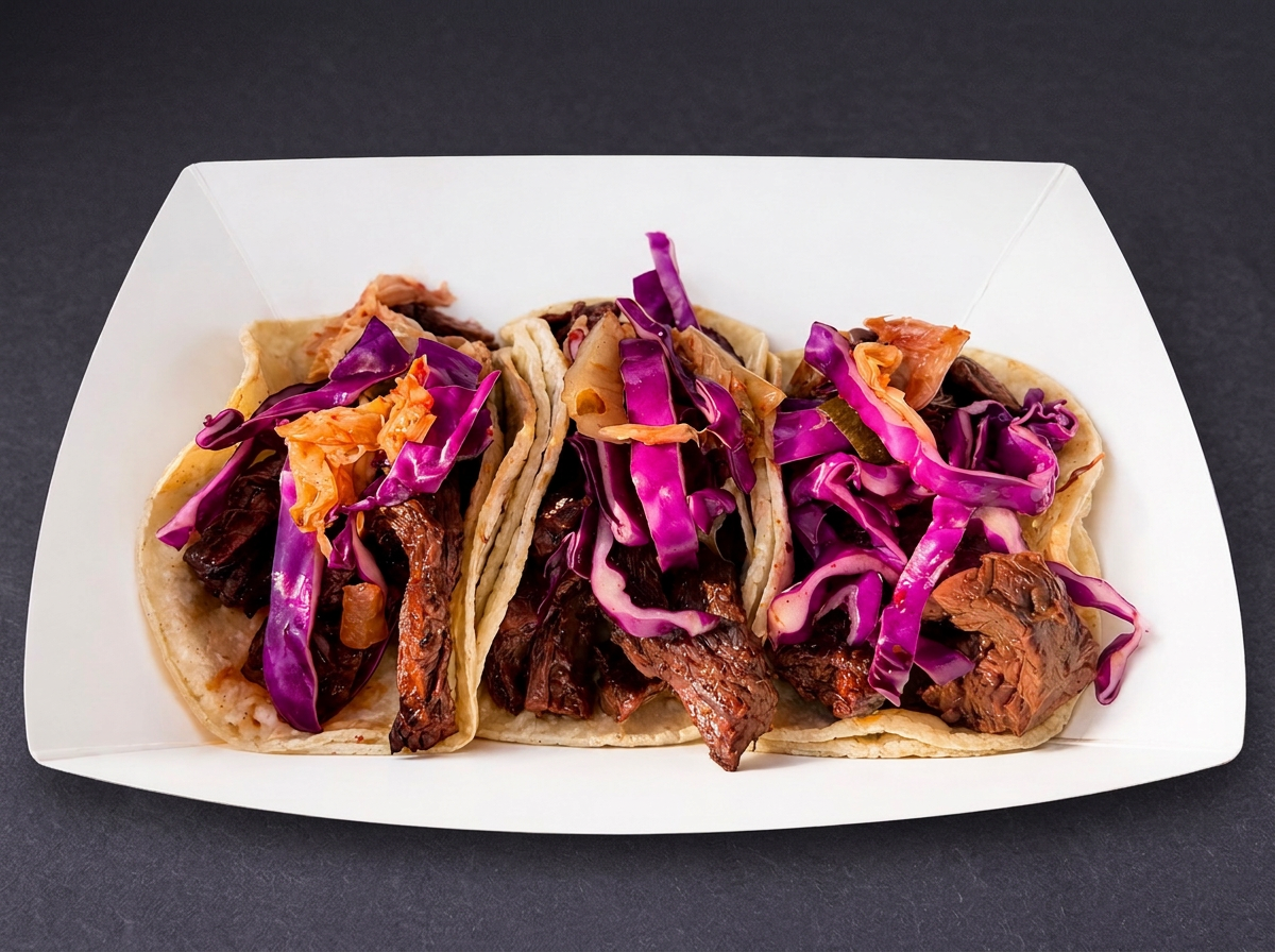 Korean BBQ Asada Tacos
