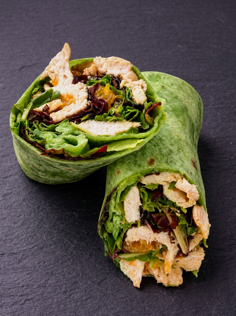 Asian Chicken Wrap